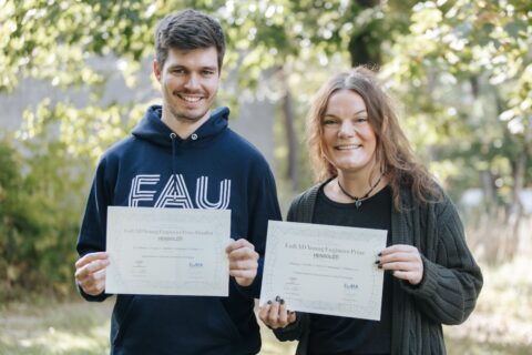 Zum Artikel "EuRAD Young Engineer Prize für Johanna Bräunig"